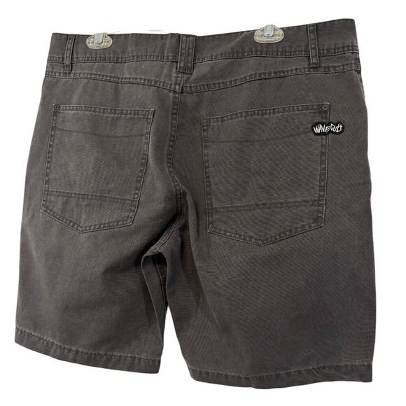 O'Neill Wave Cult Shorts Mens Size 36 Standard Fit Charcoal Gray EUC - Picture 2 of 6